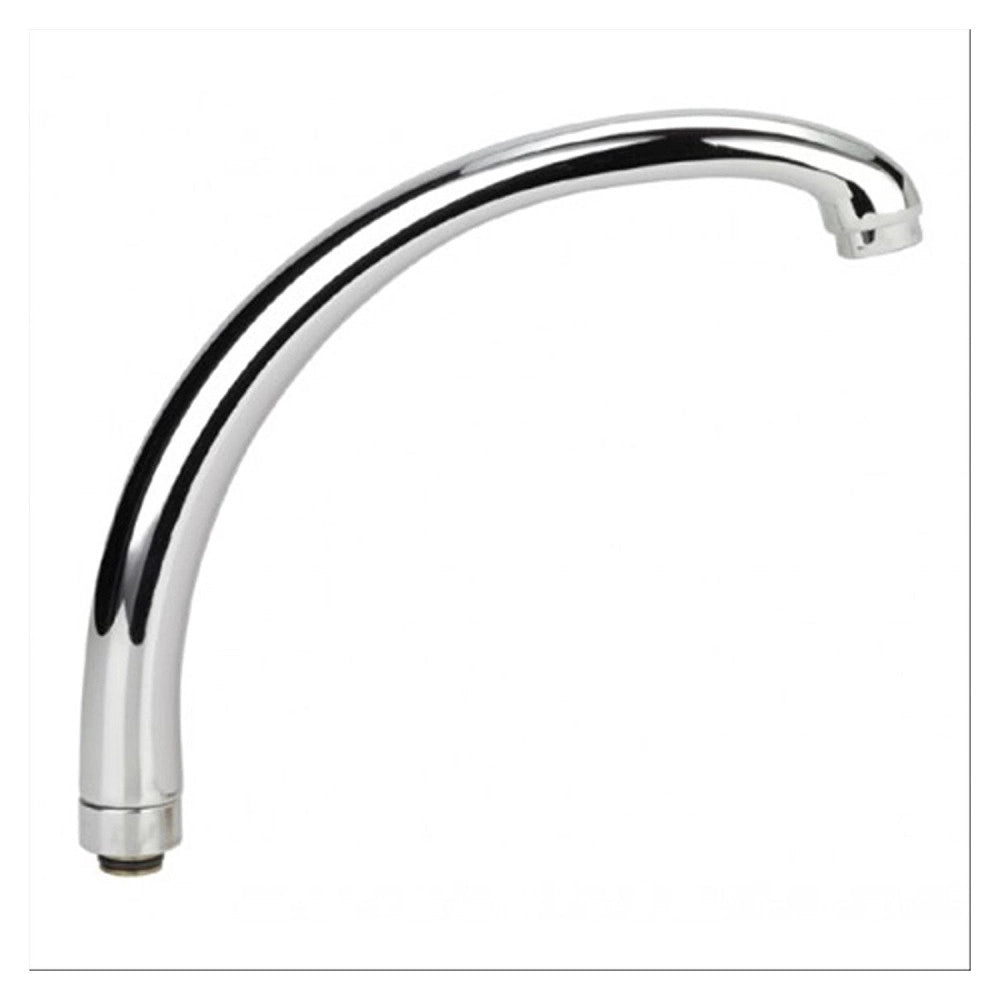 Trade Shop - Canna Di Ricambio Miscelatore Rubinetto Cucina Lavello Canna Alta Cromato 15cm -