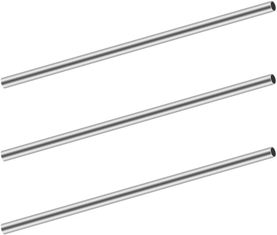 Tubazioni in acciaio inox - 10mm OD x 0,2mm spessore - Durevole e senza saldature - 150mm lunghezza - Set di 3 pezzi