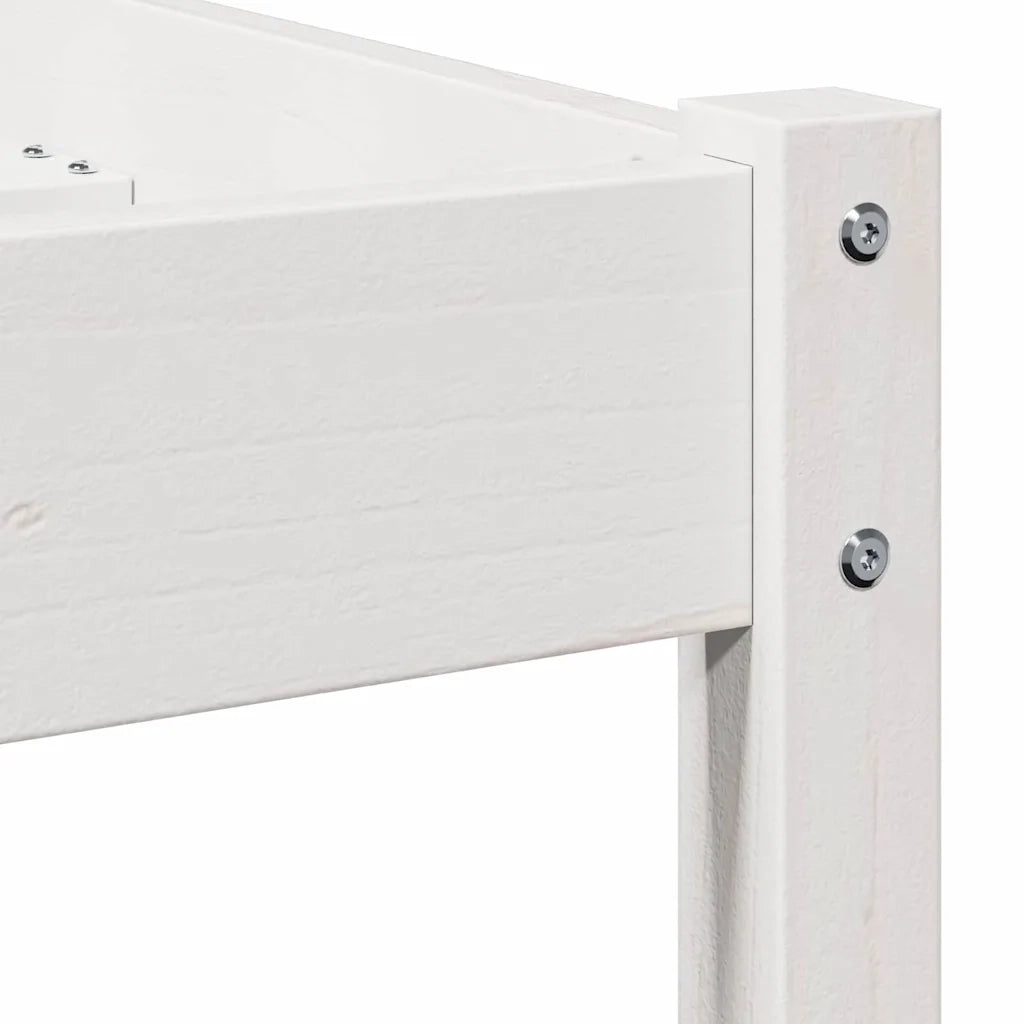 Struttura del letto con testiera-Giroletto con Testiera Bianco 208.6 x 157.6 x 69.4 cm 146186