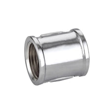 MANICOTTO DIRITTO FF IN OTTONE CROMO IBP- 3/4 -CONF- FAIDF- pezzi 1