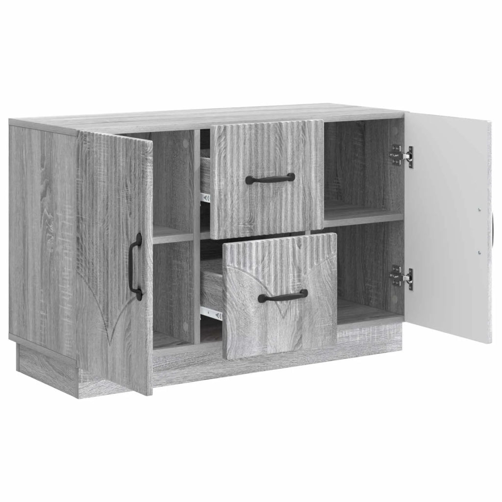 Credenza | Madia | Buffet da pranzo | Armadio da pranzo Grigio Sonoma 89 x 34,5 x 57 cm Legno ingegnerizzato
