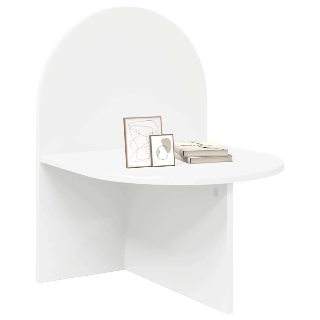 Comodino 2 pcs Bianco 48 x 49 x 65 cm Legno ingegnerizzato 8001114