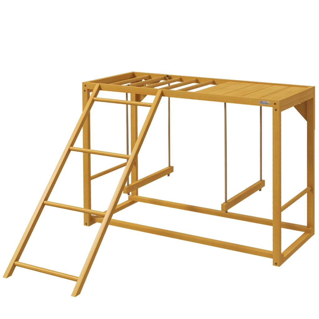 Gioco per Galline con Altalena e Scala per 3-4 Galline ¨C zephmum ¨C Legno