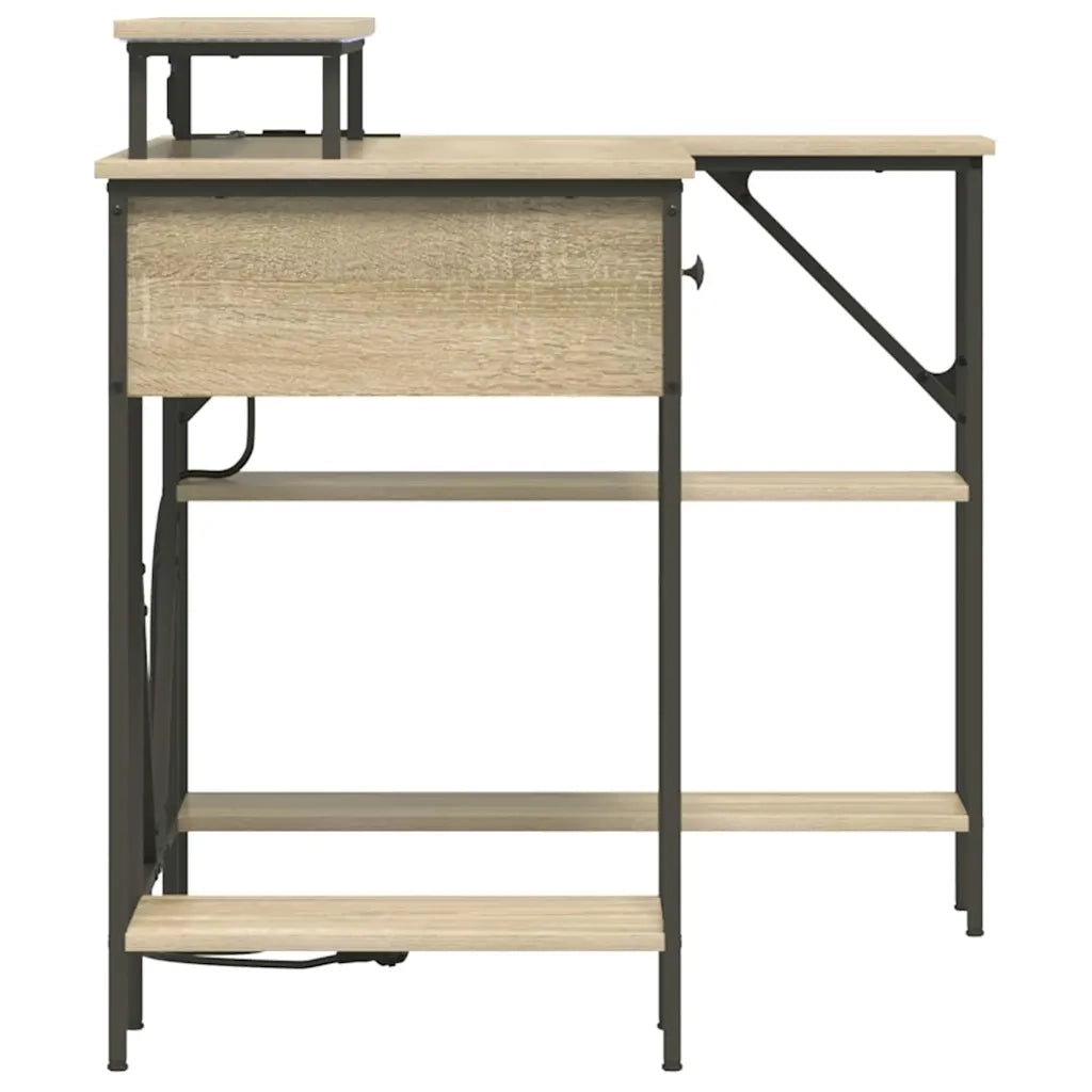 Scrivania | Tavolo da Ufficio Rovere Sonoma 120 x 79 x 86,5 cm Legno multistrato