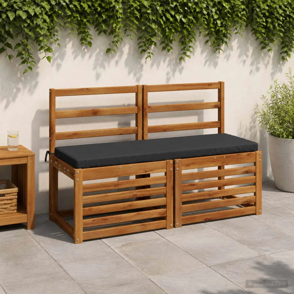 Cuscino per panchina SOEST 100% Poliestere Blu Scuro 948744