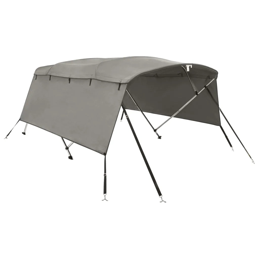 Bimini di Prua con Pareti Laterali 4 Archi 243x(200-213)x137cm CFW7280495