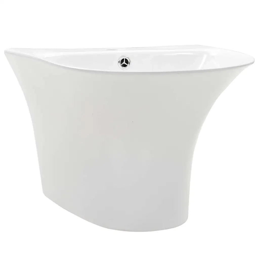 Lavabo Bianco 47 x 45 x 37 cm Ceramica Smaltata 143017
