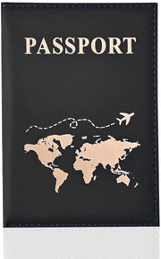 Organizzatore di Documenti di Viaggio - Design Elegante - Portamonete di Viaggio - Organizzatore di Documenti per Viaggiatori - Comodo - di Alta Qualità PU-Pelle