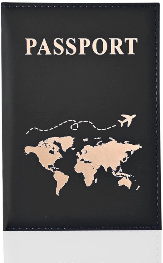 Organizzatore di Documenti di Viaggio - Design Elegante - Portamonete di Viaggio - Organizzatore di Documenti per Viaggiatori - Comodo - di Alta Qualità PU-Pelle