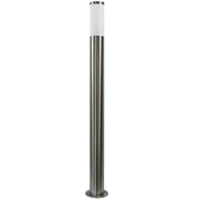 Lampione esterno LIVIA 100 cm argento satinato E27