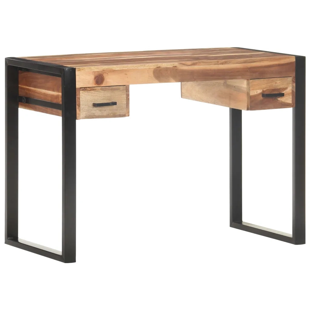 Scrivania 110x50x76 cm in Legno Massello 321550