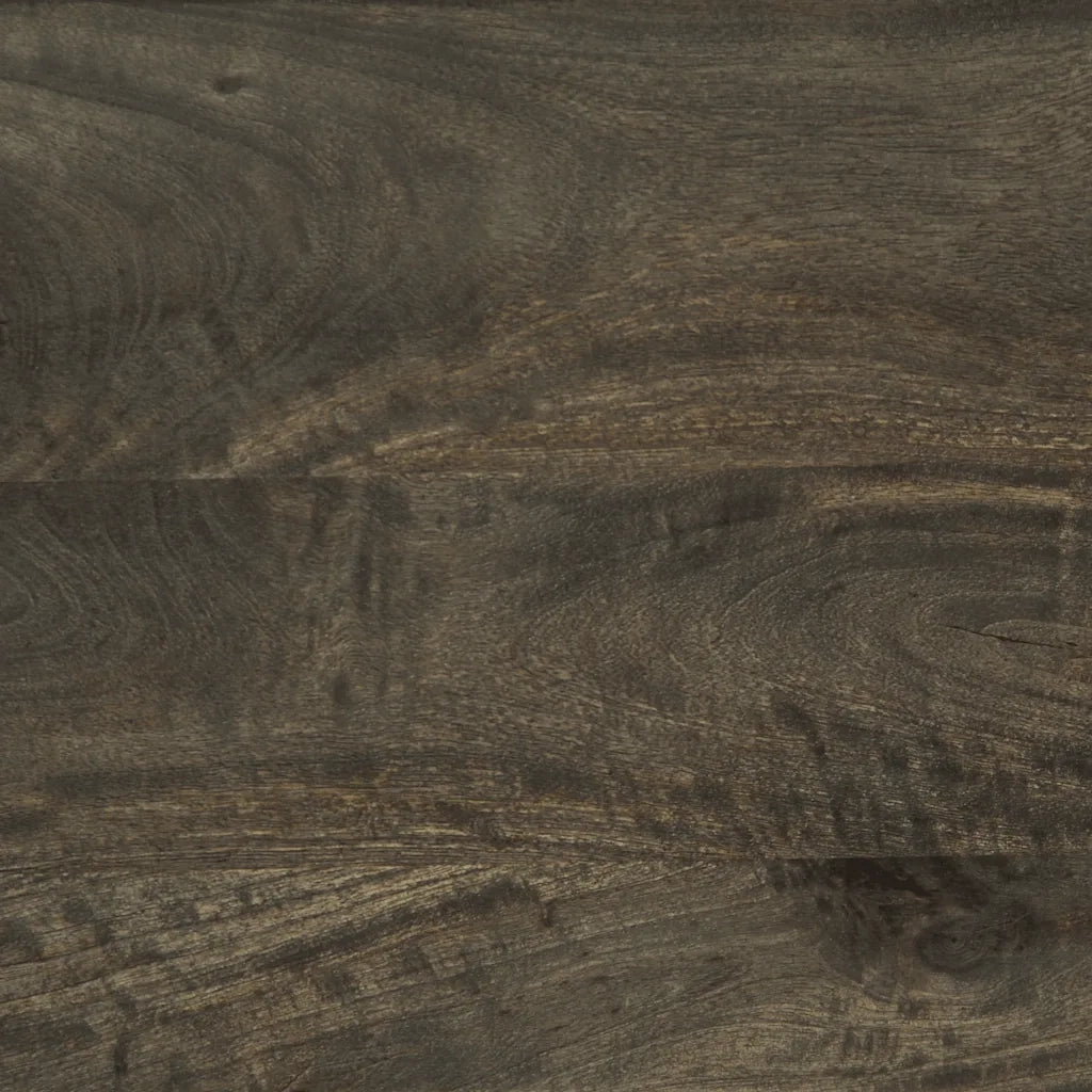 Credenza Nera 60x33x100 cm in Legno Massello di Mango 4017714