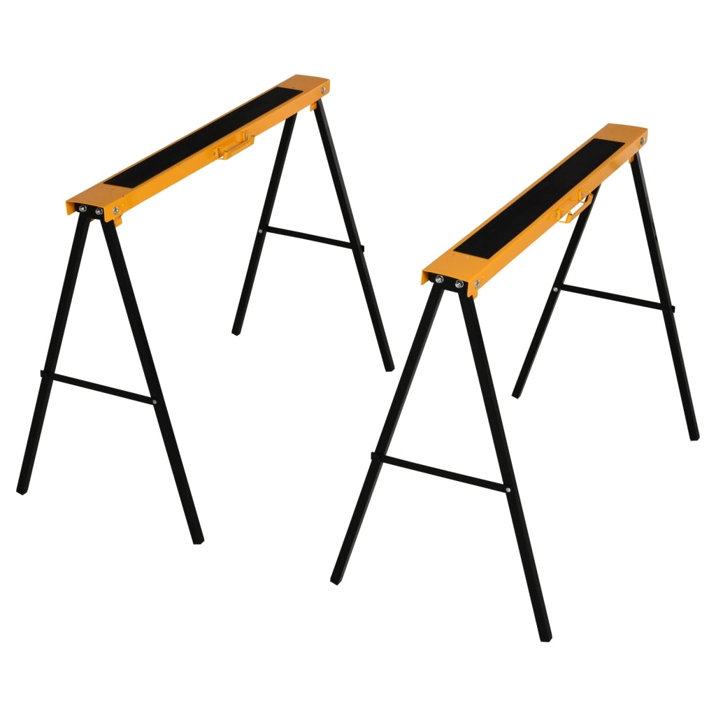 Cavalletto Pieghevole per Legna ¨C Zephmum ¨C Antiscivolo Arancione