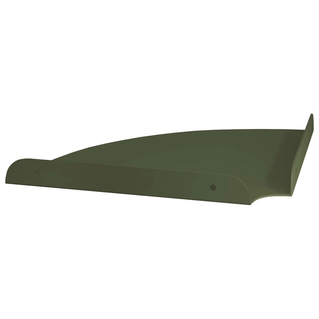 Mensola sospesa 2 pcs Verde oliva 24 x 24 x 2 cm 8004106
