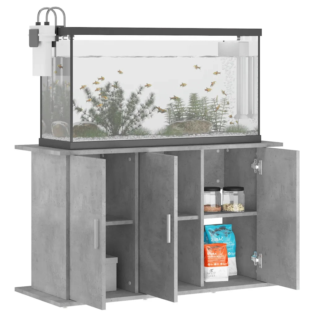 Supporto per acquario in cemento grigio 101x41x58 cm in legno ingegnerizzato 833635
