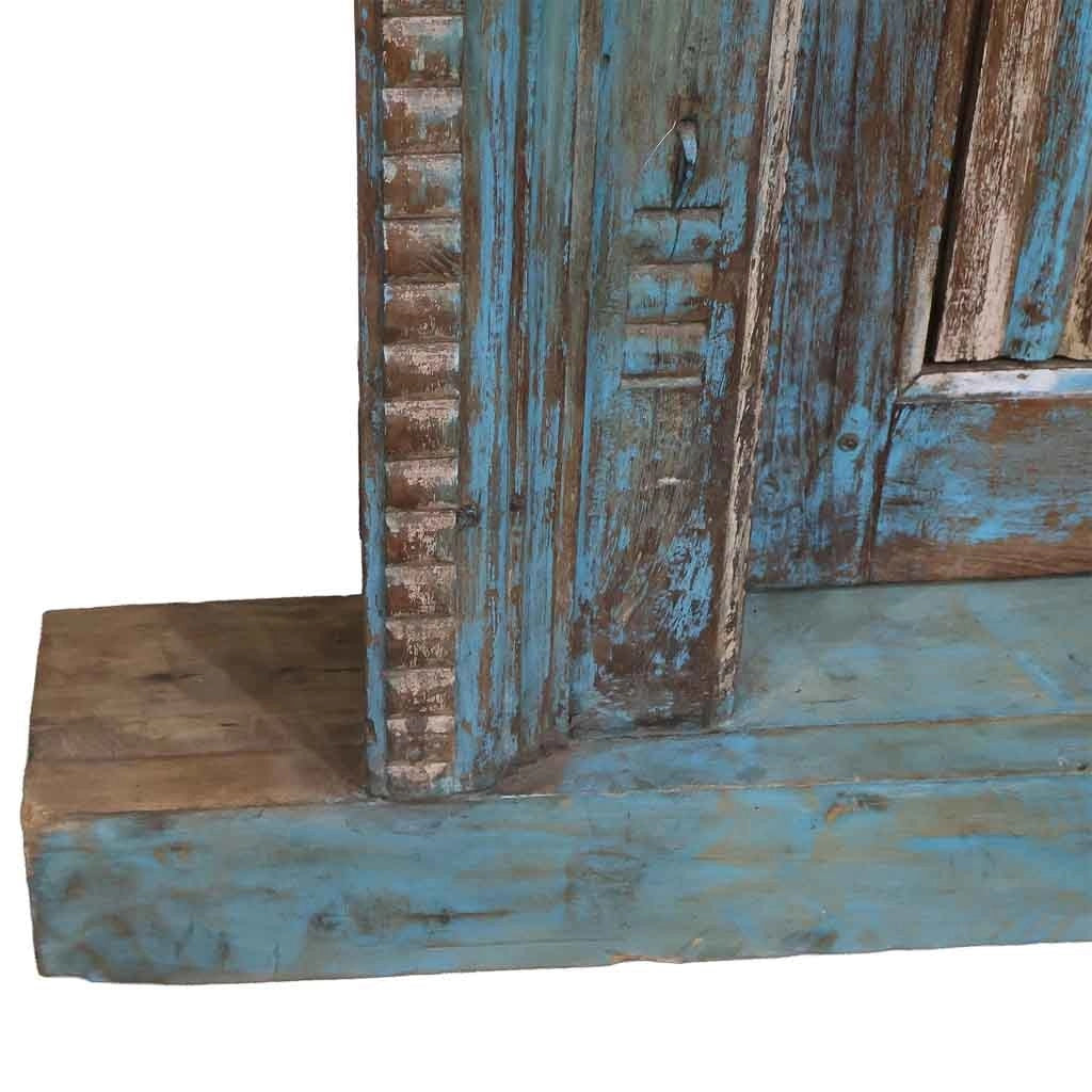 Porta in legno marrone 127x19x213h cm