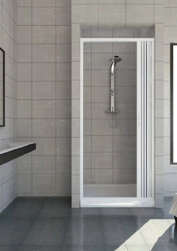 Box doccia mod. Venere 110x H185 cm in pvc a soffietto laterale