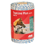 FILO TONDO PER RECINTO mt 200 - bianco/blu  - ALBERT KERBL