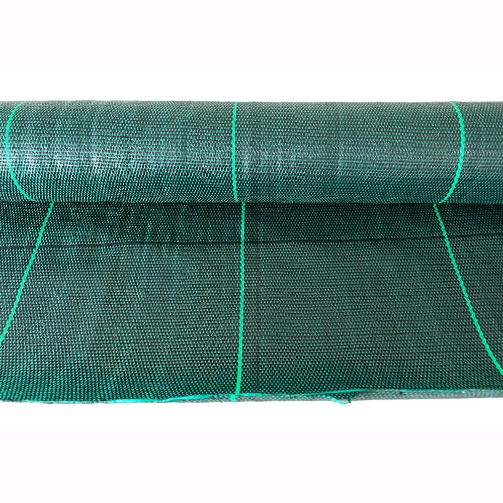 Telo Per pacciamatura Verde 4,20x100 mt 100gr/mq anti erbacce Anti UV Permeabile