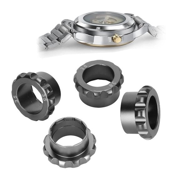 Apri-Opener Professionale Cassetta di Supporto - Strumenti per l'Orologiaio - Strumento di Riparazione dell'Orologio - Leggero - Sostenibile - Formato Compattibile