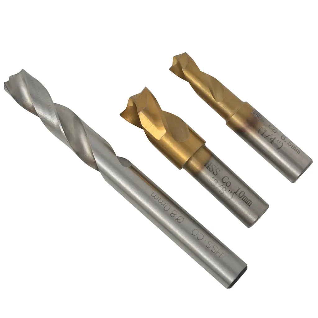 Set 4 Pezzi Perforatrice Punti Saldatura HSS 210384