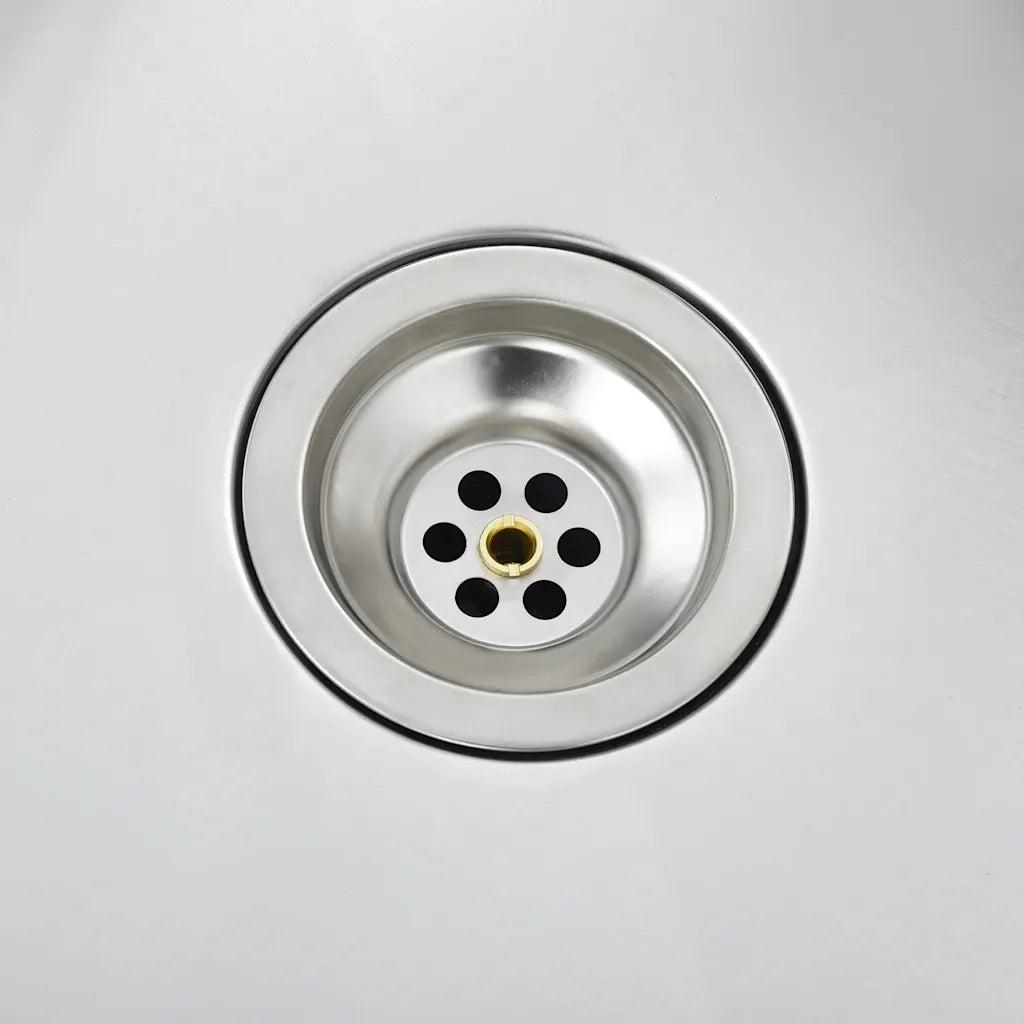 Lavello da Cucina Lavorato a Mano in Acciaio Inox CFW4889838