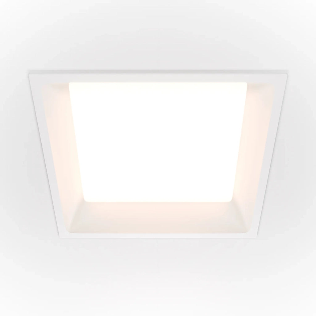 Maytoni Lampada da Incasso Okno 1 luce LED integrato bianco metallo