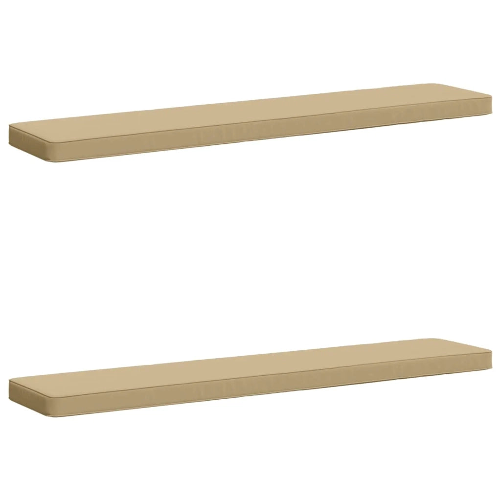 Cuscini per Panchina a 2 Pezzi VUGHT 2 pcs 100% Poliestere 950731