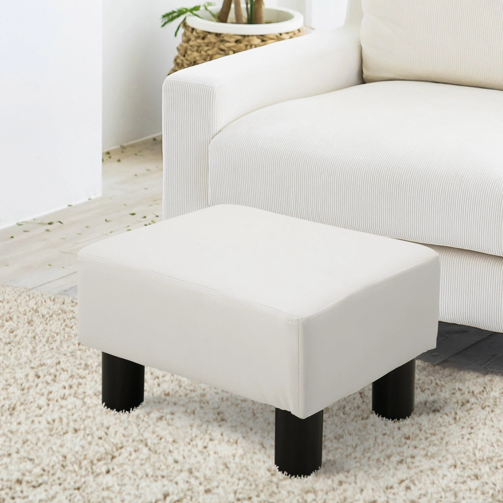Tavolino basso per soggiorno ¨C zephmum ¨C bianco 40x30x24 cm