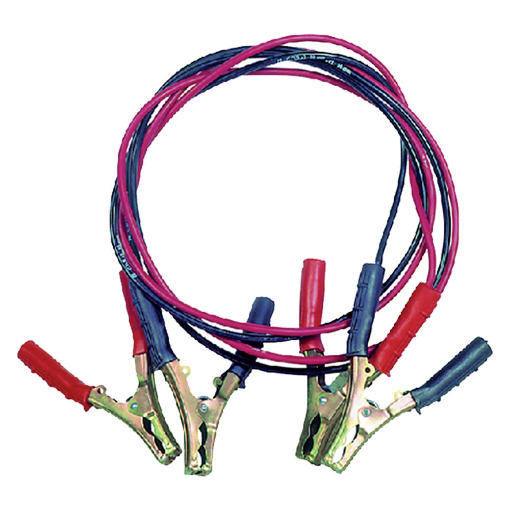 CAVI PER BATTERIA DI SOCCORSO mmq. 10 x 120 amp. cavo mt. 2,5  - MADE IN ITALY