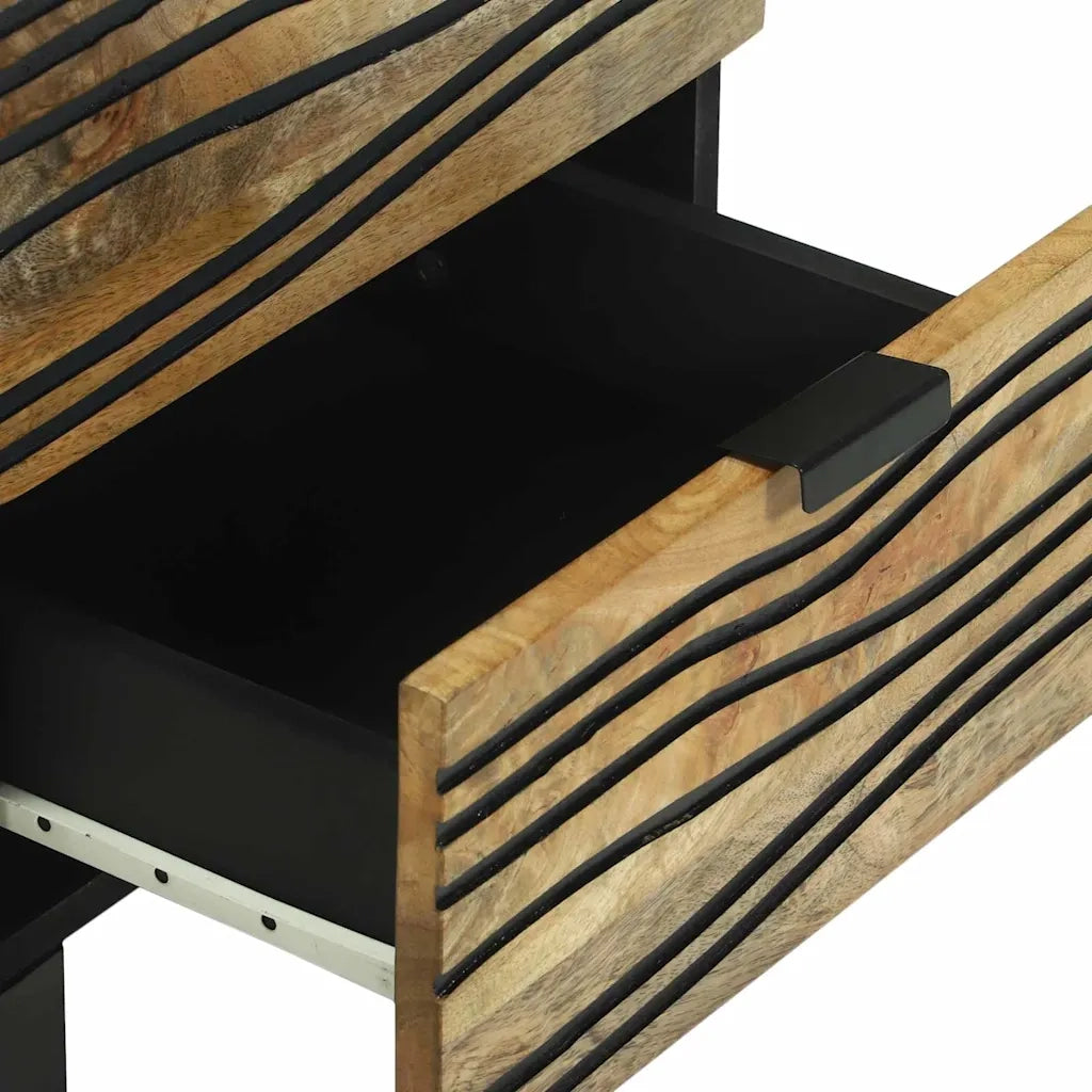 Armadio da Notte con cassetto Marrone 40 x 33 x 46 cm 4017934