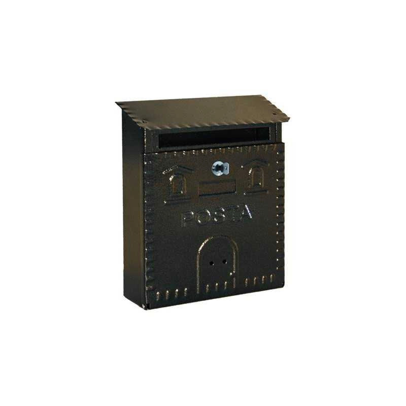 Cassette per Lettere Ferro Piccola antracite 23X 9X29H
