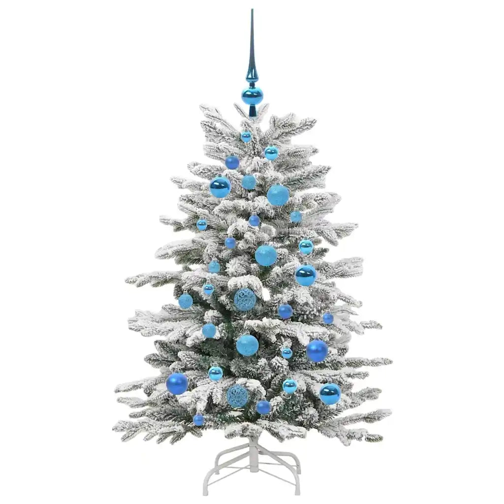 Albero di Natale Artificiale con Rami Pieghevoli Bianco 120 cm 3395629