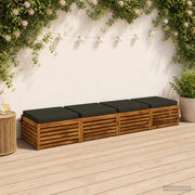 Cuscini per Sedia in 4 Pezzi SOEST 4 pz 100% Poliestere 944720