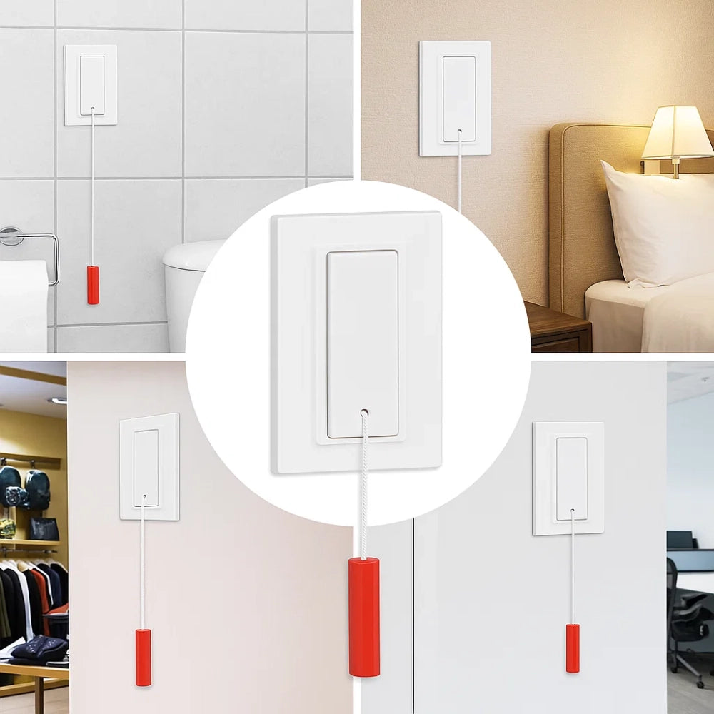 Pulsante a tirante bticino living now 10a 250v contatto no nc *** colore bianco, confezione 1