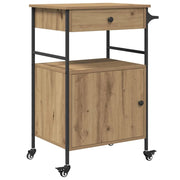 Carrello da Cucina Rovere artigianale 56 x 43 x 89,5 cm CFW6908255