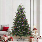 Albero di Natale artificiale con 300 LED Verde 240 cm 3395574