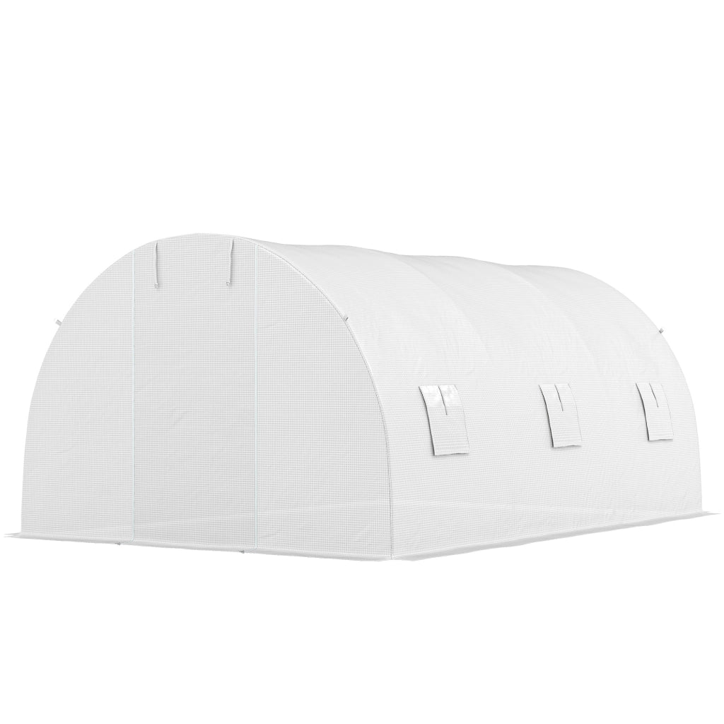 Serra da giardino tunnel ¨C Minimal ¨C 4.5x3x2 m bianco
