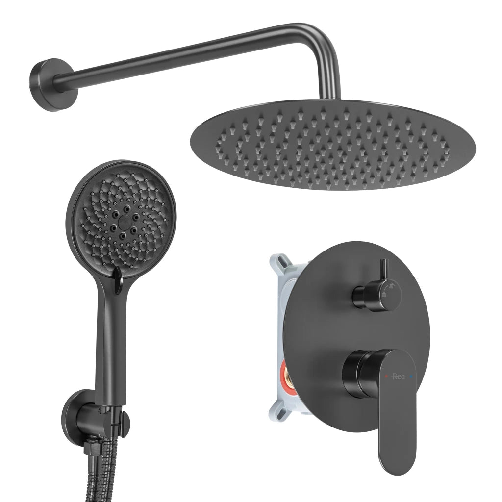 Set Doccia Da Incasso Rea Drop Titan + Box