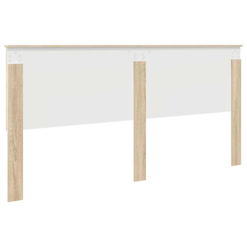 Testiera | Testata con Testiera | Testata Rovere Sonoma 200 cm Legno multistrato