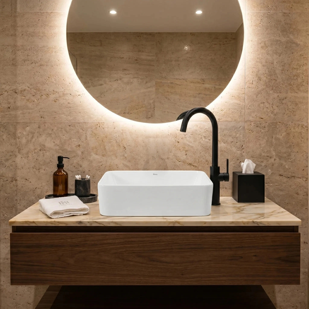 Lavabo Da Appoggio Rea Anita N 48