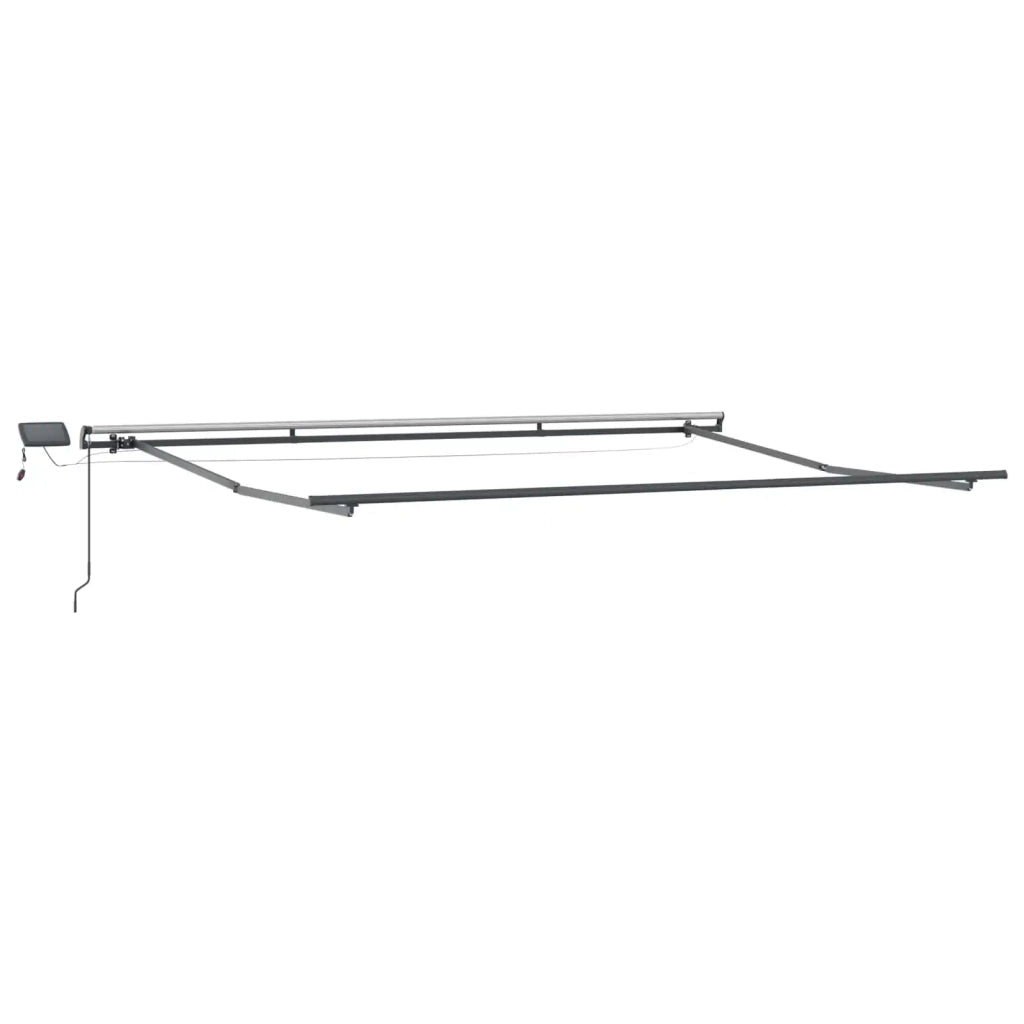Tenda Retrattile Verde e giallo 500 ×300 cm Tessuto 3331446