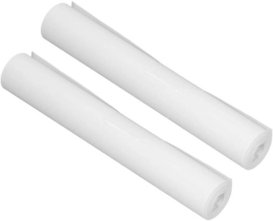 Papier A4 termico - 2 rotoli - portatile - rotoli di carta da bollo - progettato senza adesivi - 8,27 x Ø 1,18 pollici - carta da bollo