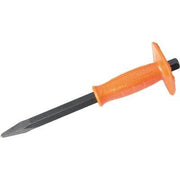 SCALPELLO MURATORE A PUNTA + SALVAMANO 2550 WOKIN - ACCIAIO FORGIATO MM 300X18X4 255012- 3 pezzi