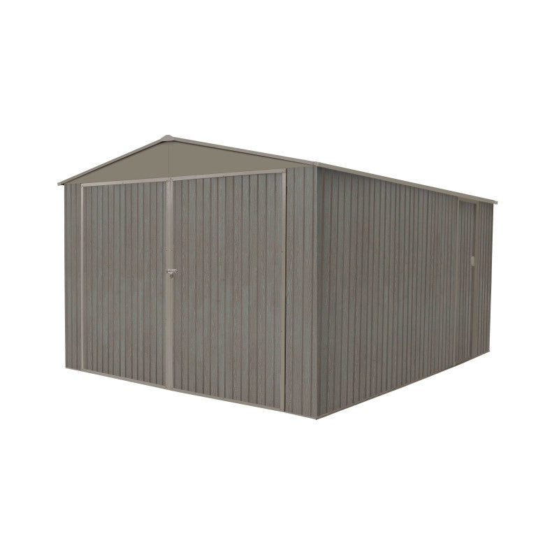 Garage in metallo â€“ EFFETTO LEGNO INVECHIATO â€“ 18,24 mÂ²