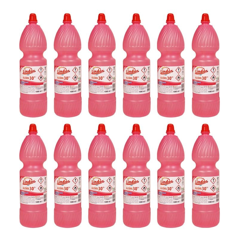 LINDOR DETERGENTE CON ALCOOL 30° PROFUMATO 12LT