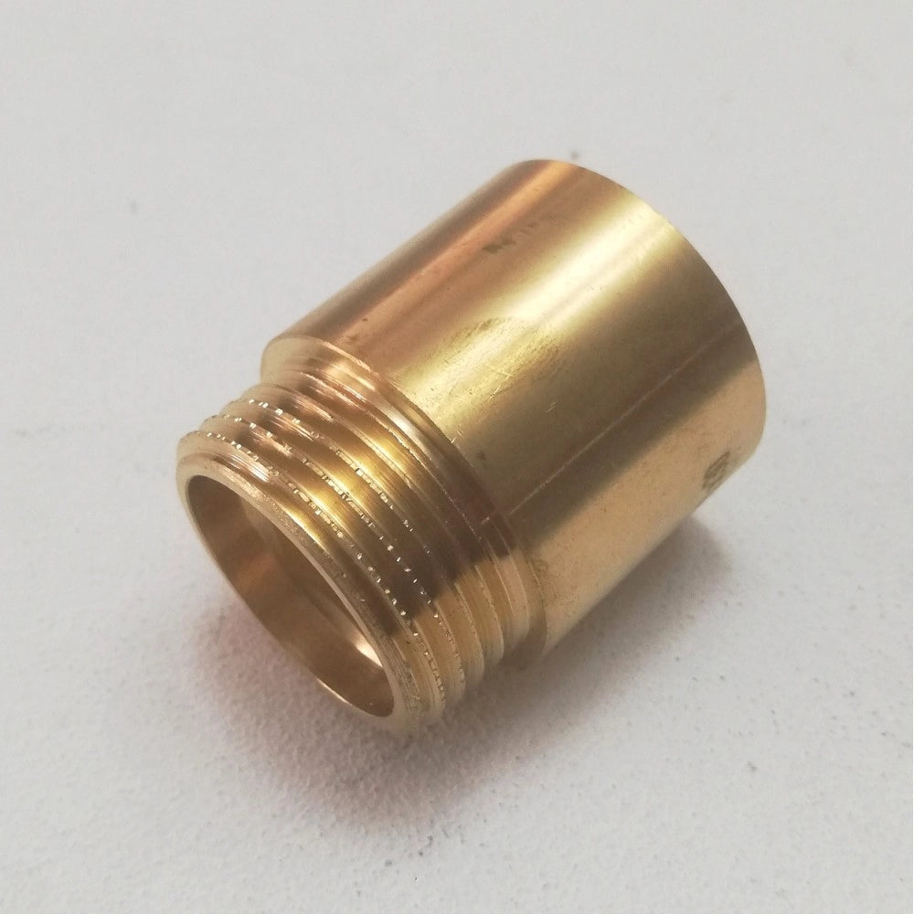 Prolunga mf da 3/4 x 30mm in ottone giallo