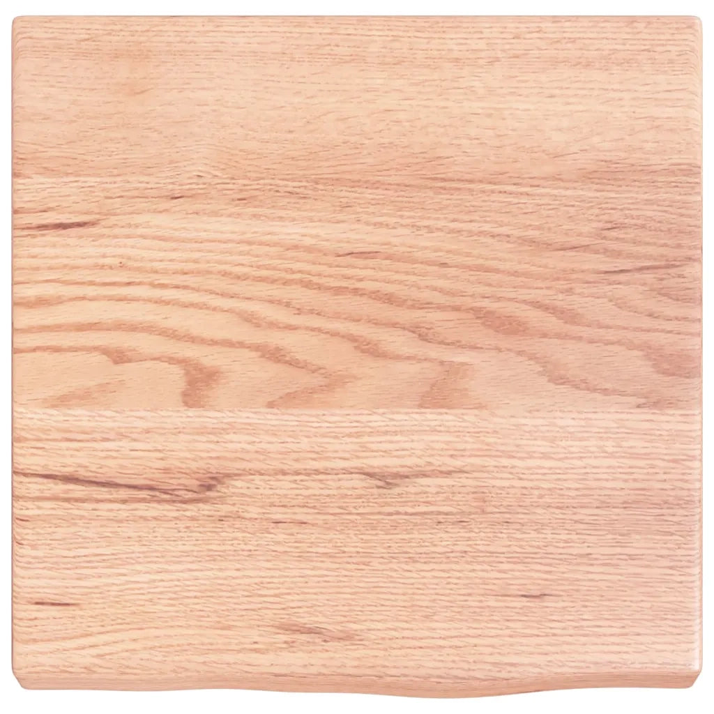 Piano Bagno Marrone 40x40x(2-4) cm Legno Massello Trattato CFW4689307