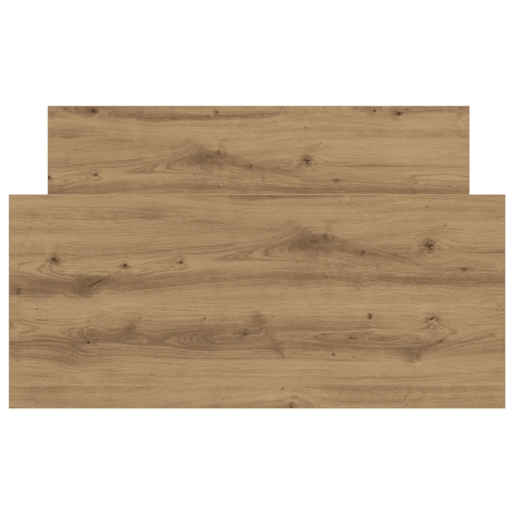 Giroletto senza Materasso-Struttura Letto Rovere Artigianale 90x200cm 659362