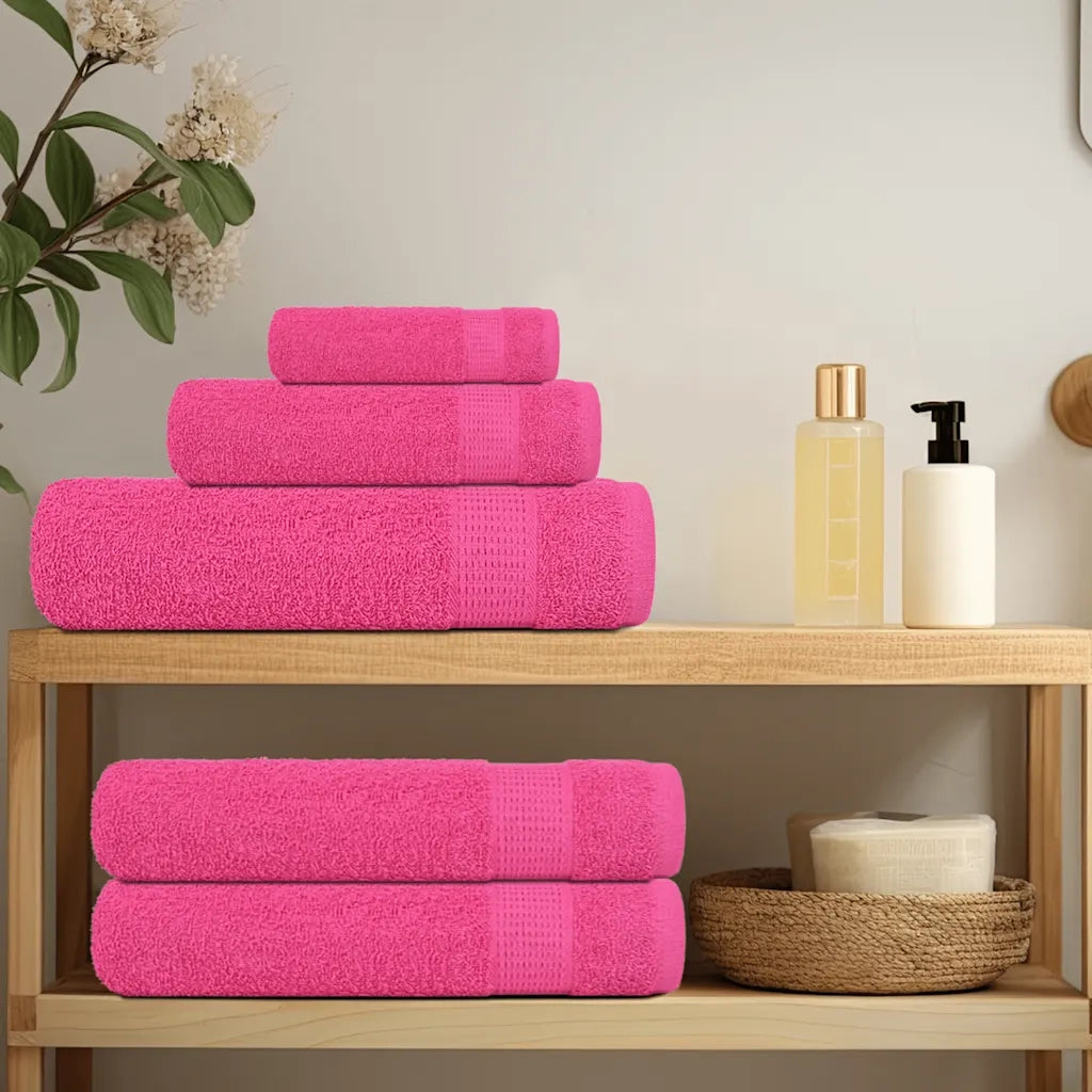 Asciugamani FROGN 2 pz Rosa 50x100 cm 360 g/m² 137046